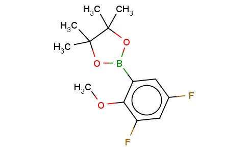 3,5-DIFLUORO-2-METHOXYPHENYLBORONIC ACID, PINACOL ESTER